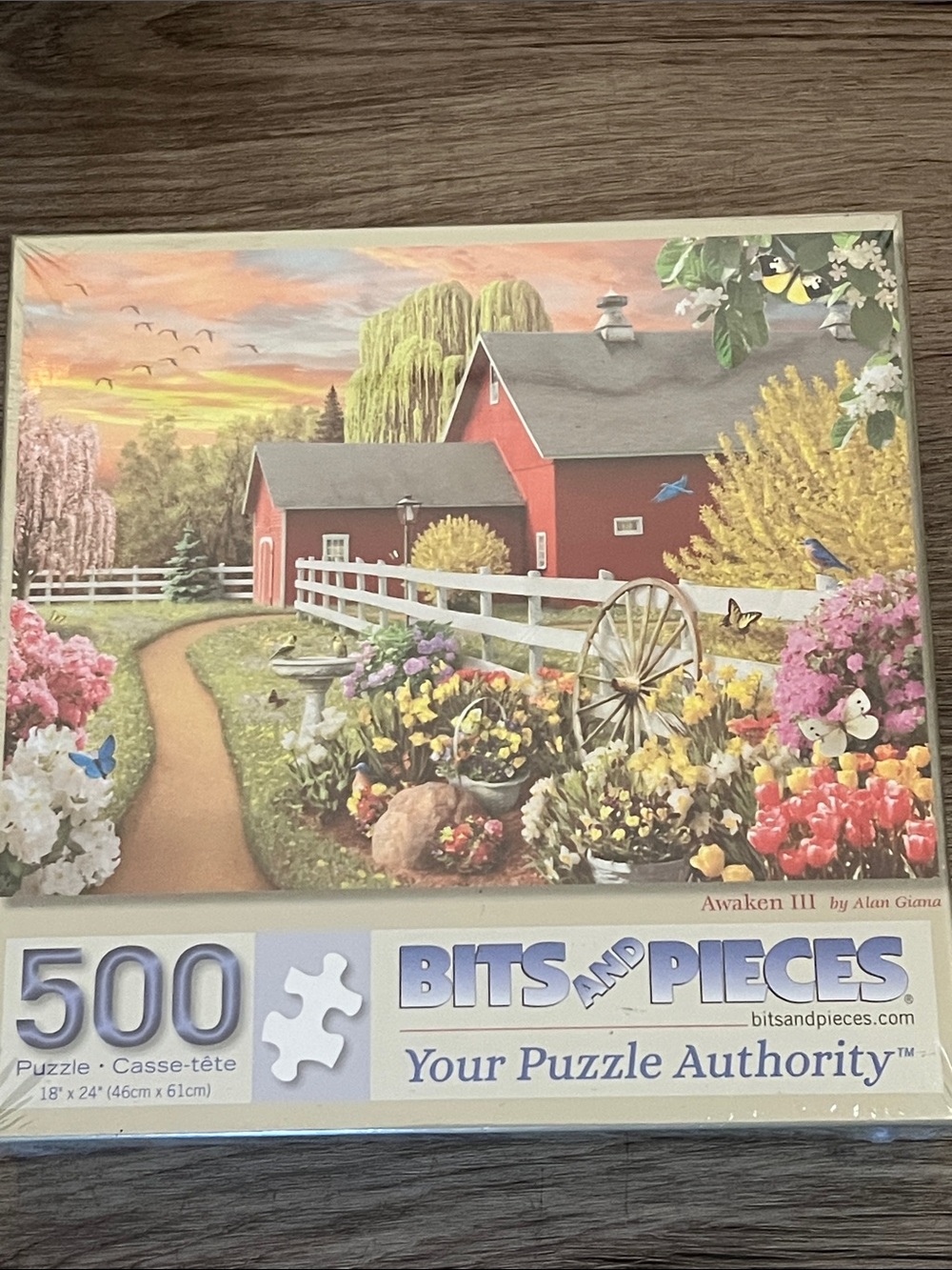 Bits and Pieces 500-Piece Jigsaw Puzzle